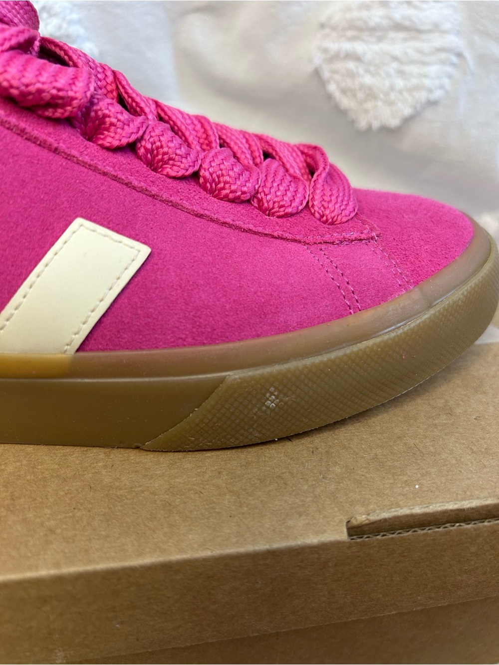 Veja Exclusive Campo Bold Sneakers Pink - Picture 9 of 16